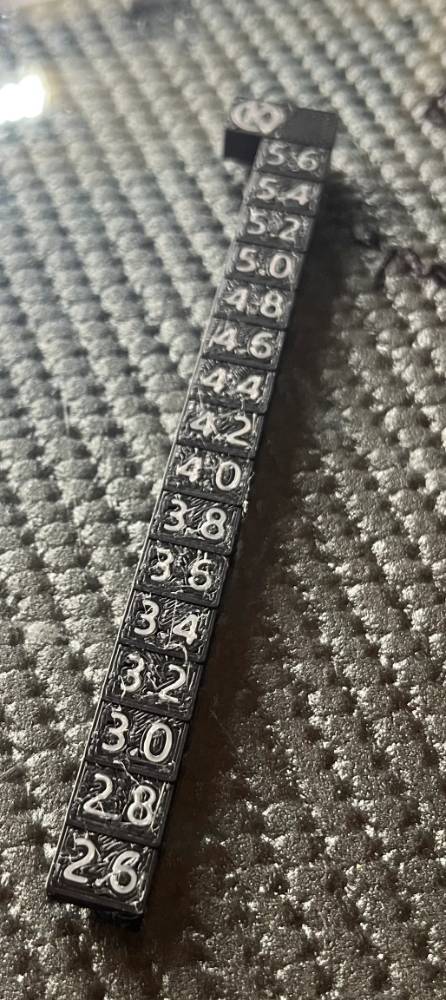 12th Scale Ride Height Gauge