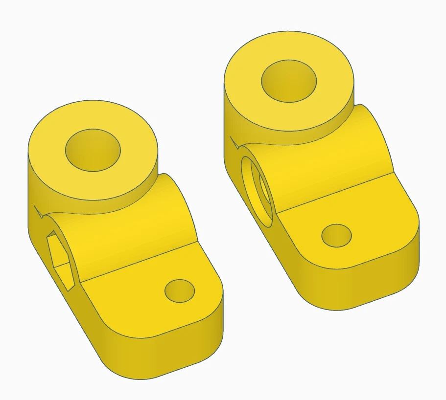 123-156 Front Hub (pair)