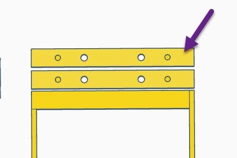 784 Cage Cross Bar