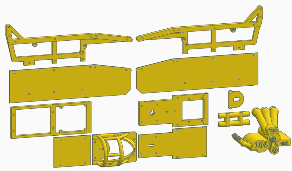 105 WASP TF (Top Fuel) Body — photo 2