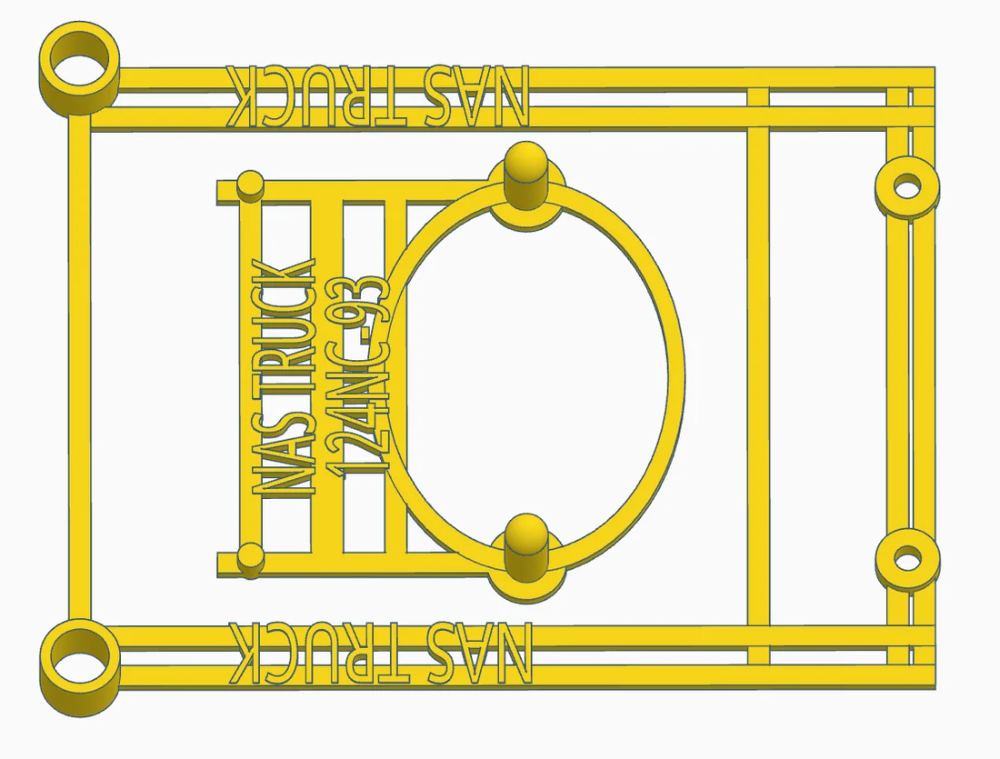 123-993 NAS-TRUCK Body Template — photo 2