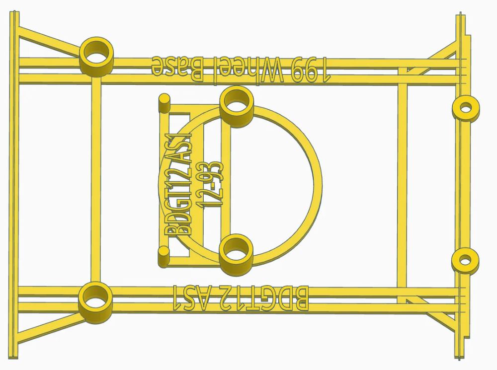 123-993 GT Body Template — photo 2