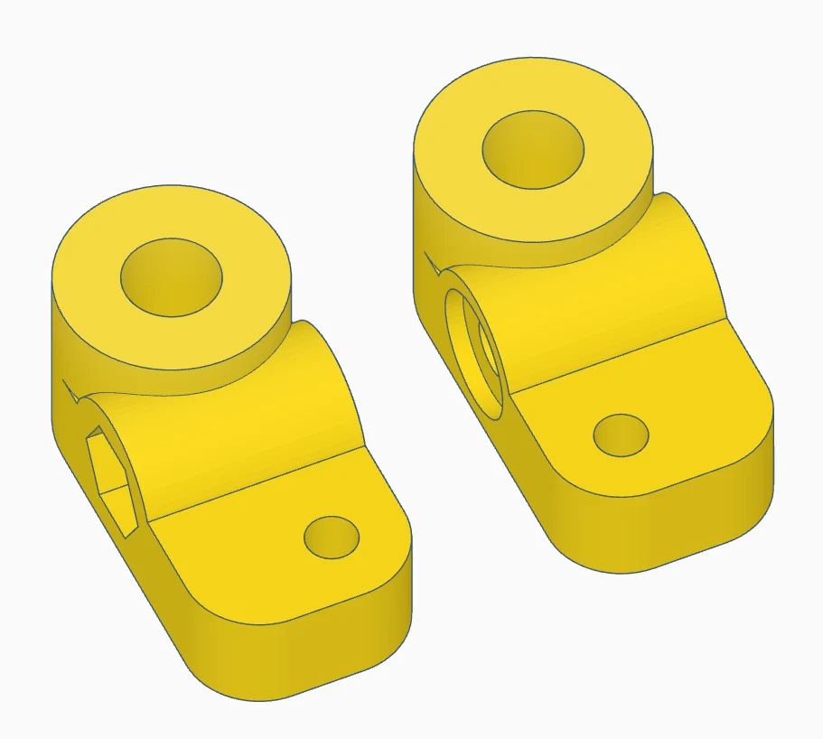 123-156 Front Hub (pair)