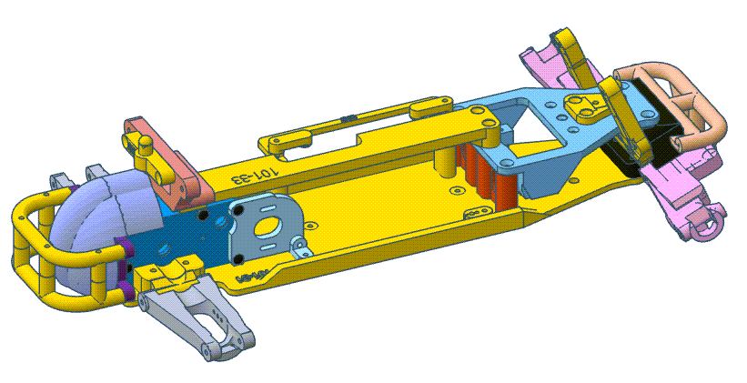 101 Wingless Sprint Chassis Kit — photo 3